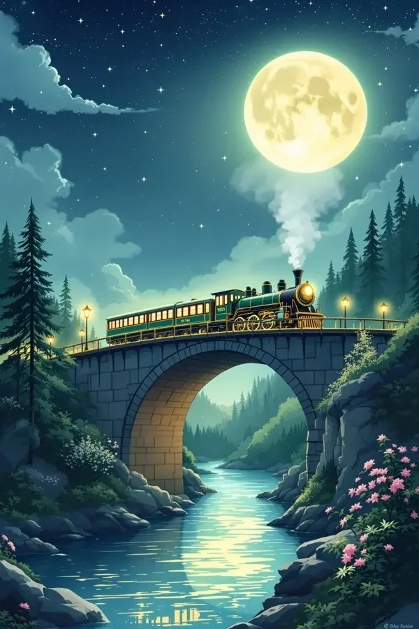 月光列车 - 动漫封面
